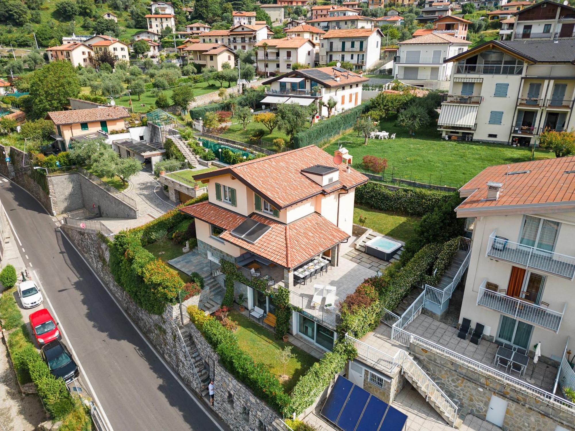 Comacina Villa Como Exterior foto